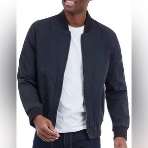 NWT Lucky Brand Blue Bomber Jacket M